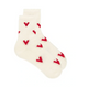 Cupids Bow Socks Red