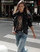 Cade Tee Tiger Bing Washed Black