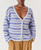 Cardigan Bodyrow Gris Raye