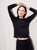 Softest Fleece Crewneck Pullover Black