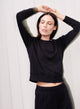 Softest Fleece Crewneck Pullover Black