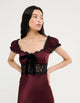 Sonata Midi Dress Cherrywood