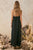 Lux Lisbon Lace Strappy Maxi Dress Onyx