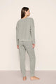 Softest Sweats Boat Neck Pullover Dark Heather Grey
