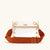 Webbing Crossbody Strap Candlelight Orange BG
