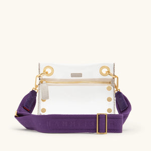 Webbing Crossbody Strap Game Day Purple BG