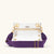Webbing Crossbody Strap Game Day Purple BG