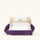 Webbing Crossbody Strap Game Day Purple BG