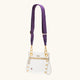 Webbing Crossbody Strap Game Day Purple BG