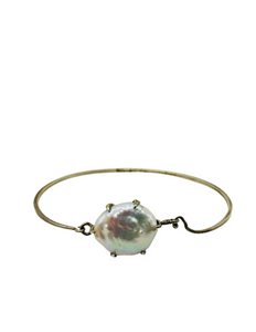 BS-5836 Fresh Water Pearl Hook Bangle