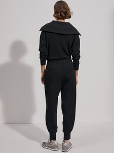 The Relaxed Pant 27.5" in Black