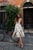 The Virginia Dress in Taupe Windsor Brocade