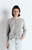 Vitow Cardigan Melange Light Grey