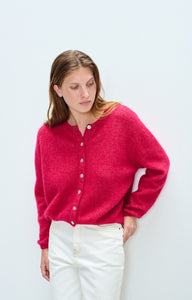 Vitow Cardigan Magenta