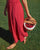 Kenzie Geo Eyelet Dress Scarlet