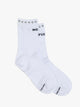 The Half Step Sock White Studded