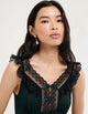 Windsor Maxi Dress Emerald Jacquard