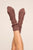 Slouchy Socks Deep Taupe