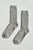 Cottage Socks: Ht.Grey