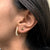 Swan Stud Earrings