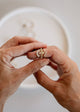 Gold Rings - Simple Stud: 7
