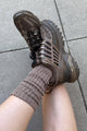 Ballet Socks: Mocha Mousse