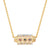 Rise and Shine Spinner Necklace: Gold