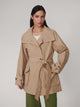 Celina Light Belted Jacket Cornstalk