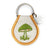 Patch Keychain - Mushroom