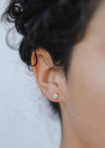 Sun Studs - Turquoise - Earring