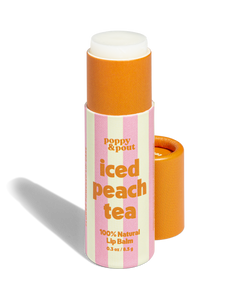 Lip Balm, Retro Refreshers, Iced Peach Tea
