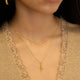 Gold Snake Necklace
