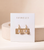 Mini Pear Drop - White CZ