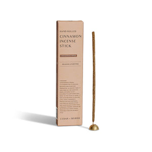 Cinnamon Hand-Rolled Incense Stick | 7 sticks