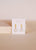 Rectangle Pearl Drop - Gold Earrings