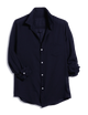 Barry Tailored Button-Up Shirt Classic Navy Corduroy