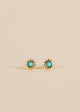 Sun Studs - Turquoise - Earring