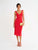 Butterfly Midi Dress Coral Meadow