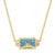 Rise and Shine Spinner Necklace: Gold