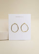 Gold Organic Hoop