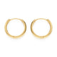 Simple 15mm Huggie Hoop