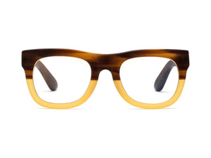 D28 Reading Glasses Bullet Coffee