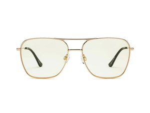Hooper Reading Glasses Polished Gold Yellow