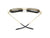 Bandit Reading Glasses Matte Gold Matte Black
