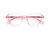 Kincaid Reading Glasses Polished Clear Pink