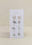Raw Gemstone Chain Drop Earring - Rainbow Moonstone