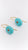 EG-6004LQ Stone Drop Earrings Turquoise
