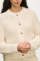 Lisabeth L/S Ivory Cardigan