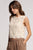 Simona Cotton Lace Sleeveless Tank Top