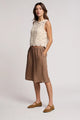 Simona Cotton Lace Sleeveless Tank Top